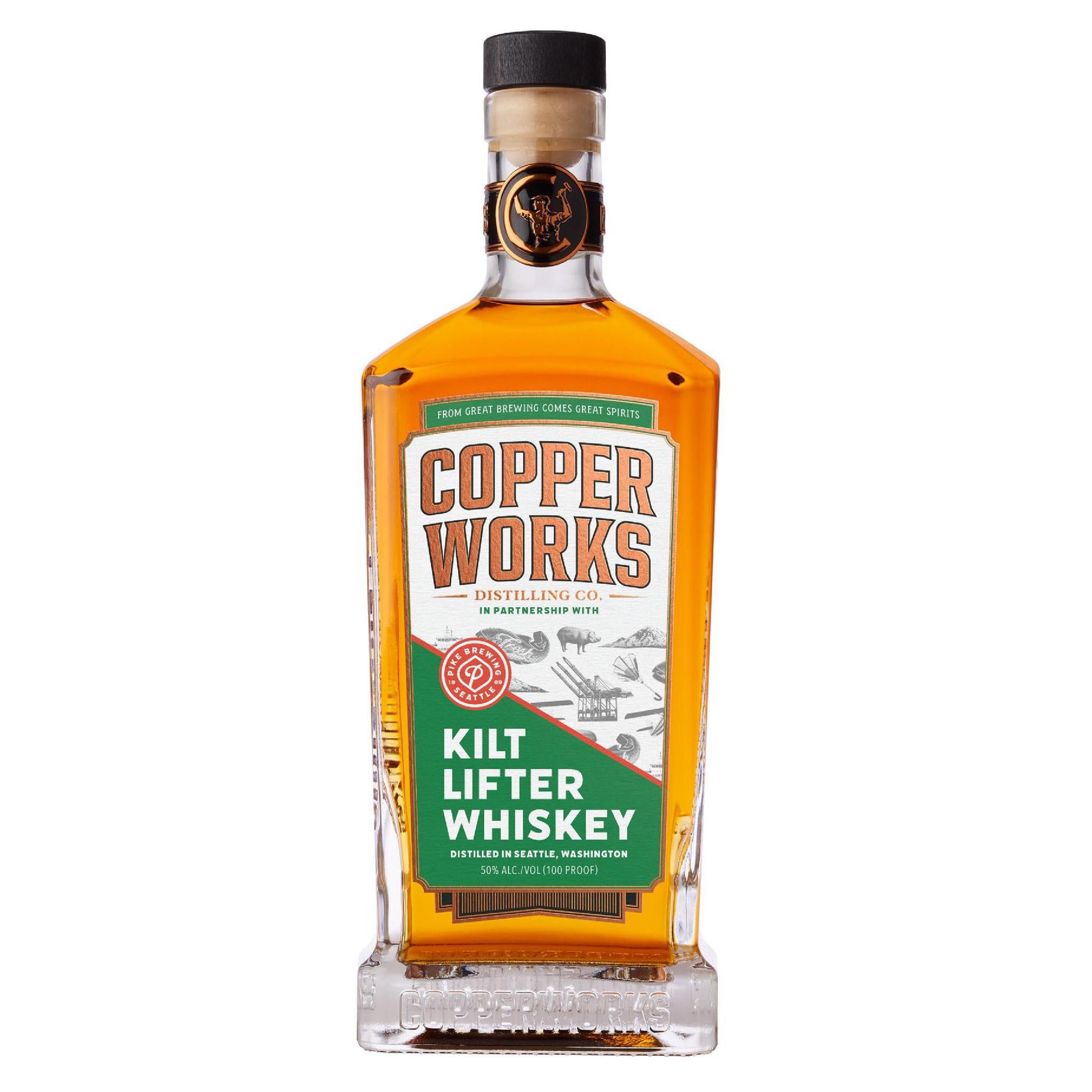 ヴィンテージ ウイスキースキットル Cooper Brothers&Sons Copperworks Kilt Lifter Whiskey (700ml) | Copperworks Distilling Co.